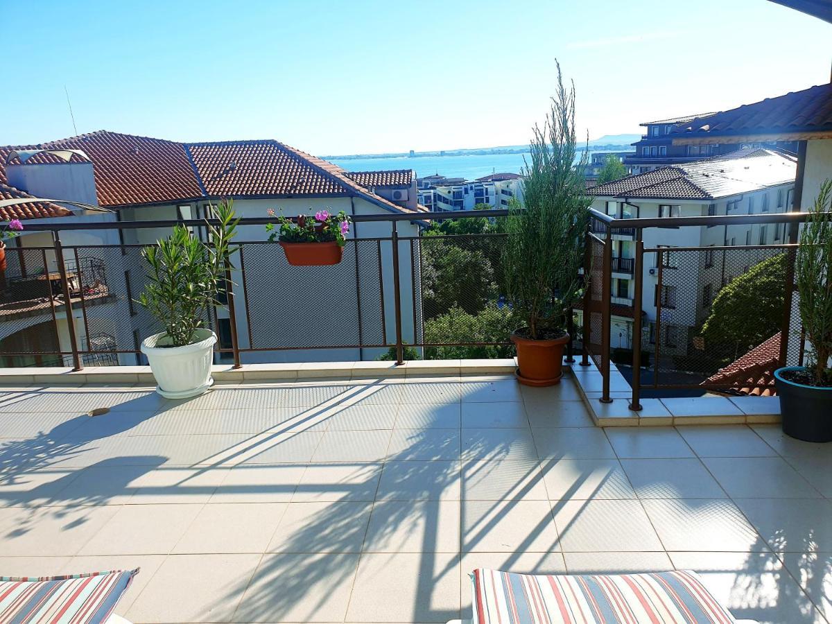 La Terrace Sea View Apartment Sveti Vlas Exterior foto