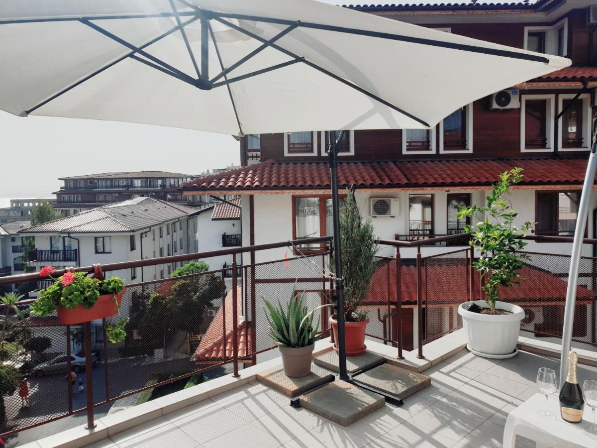 La Terrace Sea View Apartment Sveti Vlas Exterior foto