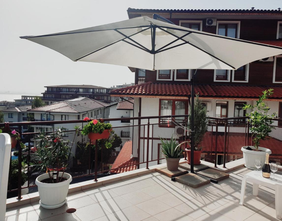 La Terrace Sea View Apartment Sveti Vlas Exterior foto