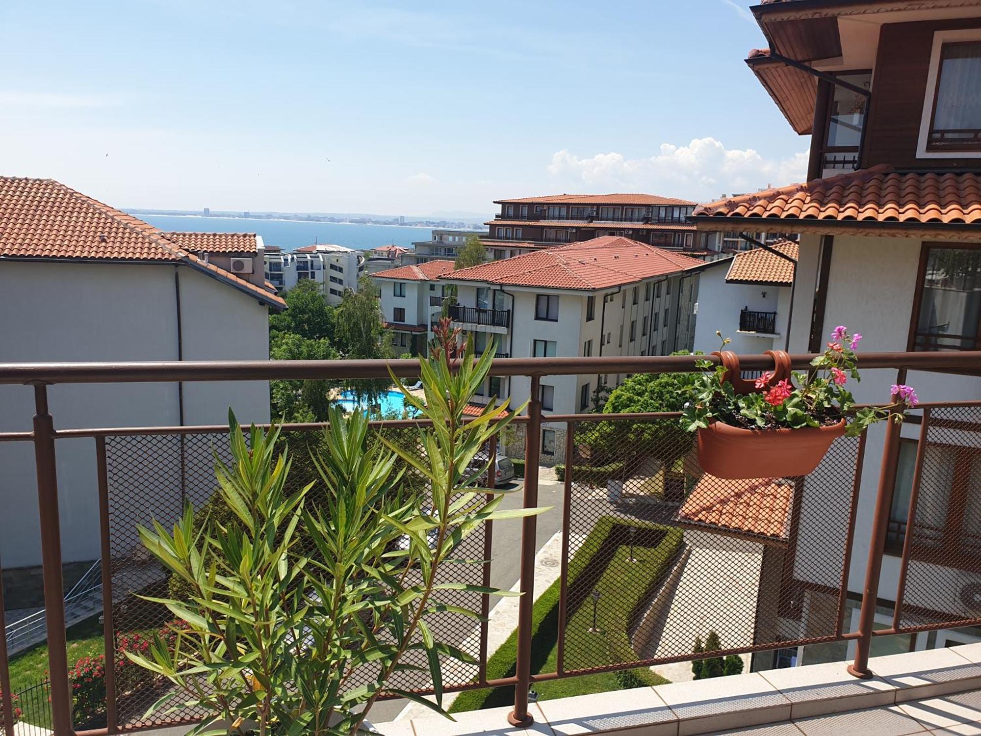 La Terrace Sea View Apartment Sveti Vlas Cameră foto