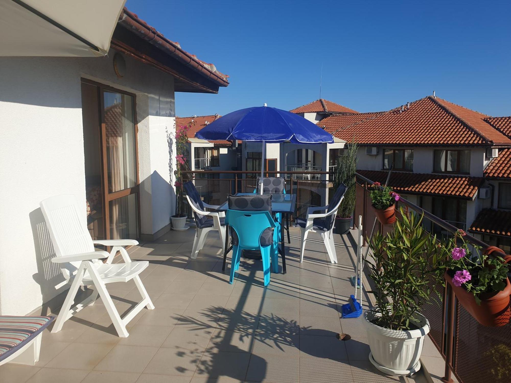 La Terrace Sea View Apartment Sveti Vlas Cameră foto